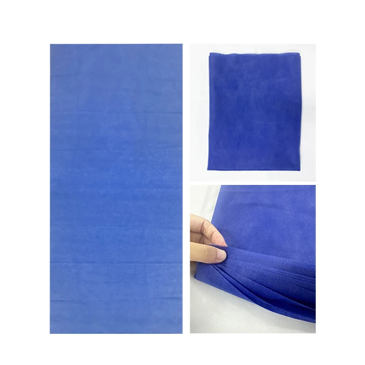 All Season Hot Sale Disposable Black Bed Sheet for Hospital Waterproof Non Woven PP SMS PPPE Tattoo Bed Sheet for Spa Hotel Use