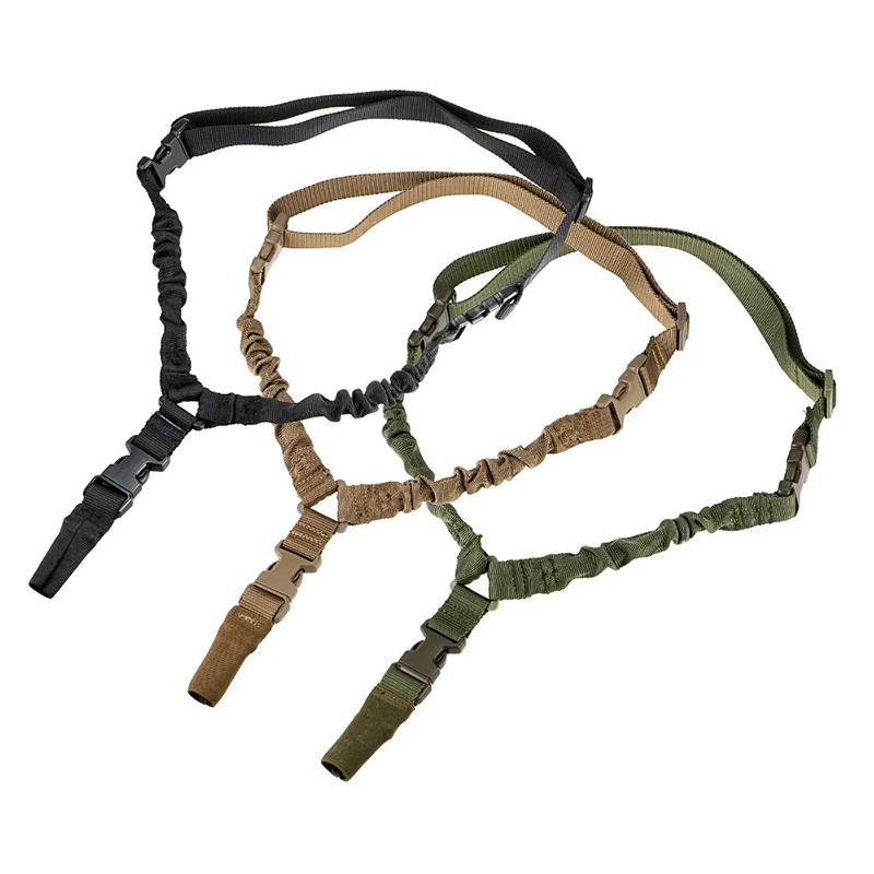 American Single-point Tactical Rope Molle Outdoor Nylon Diagonal Strap Rope Multi-functional CS Task Rope Belt