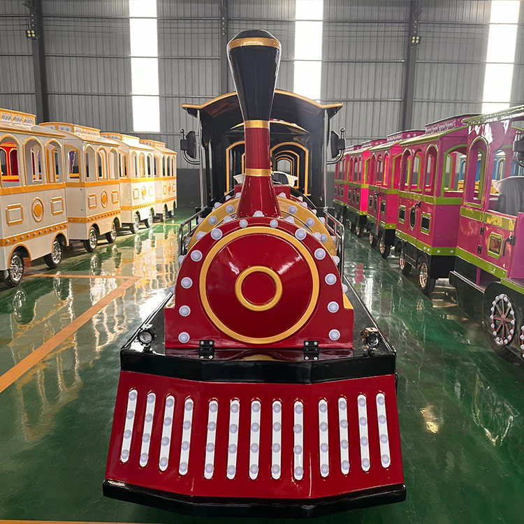 Manufacturer Wholesale Cheap Price Train Railway Locomotive Train Trainset Electric Train