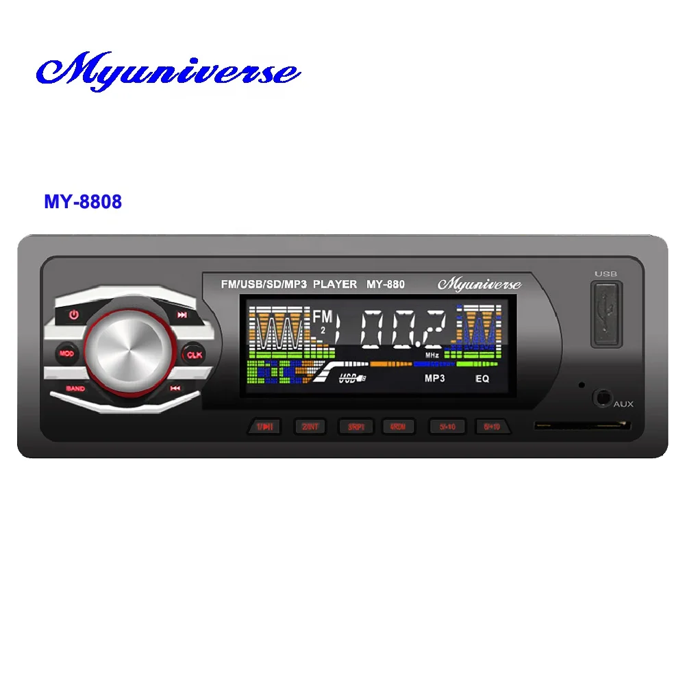
2020 New style car mp3 player with bluetooth usb sd fm aux car stereo audio with remote control 1 din 