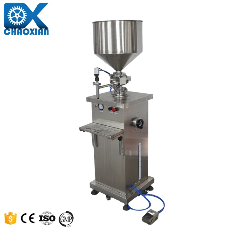 
Stainless Steel Glass Bottle Soft Tube Small Scale Yogurt Sop of Liquid Filling Machine 