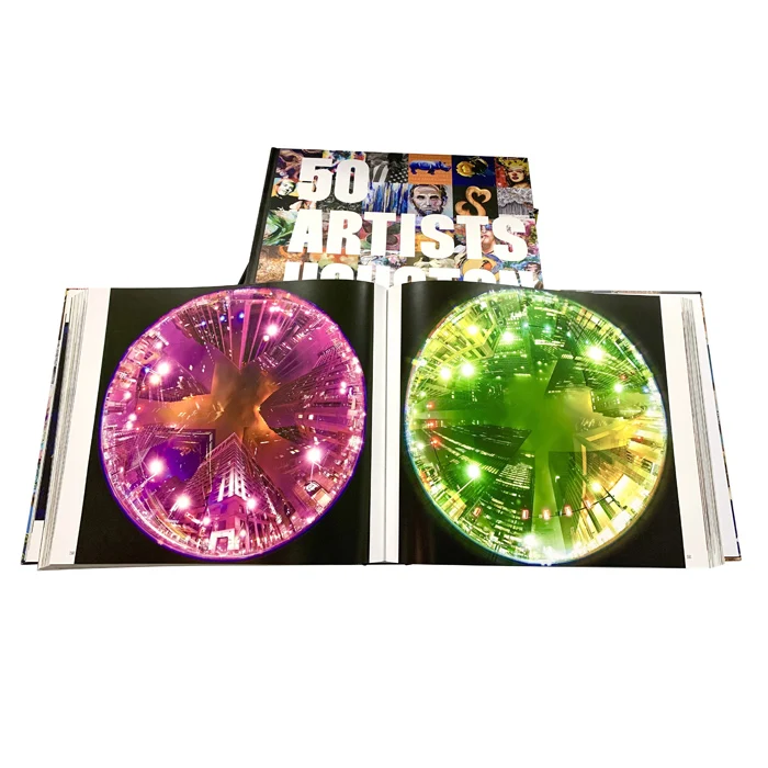 Custom art book printing hardcover/softcover photo book art paper printing books