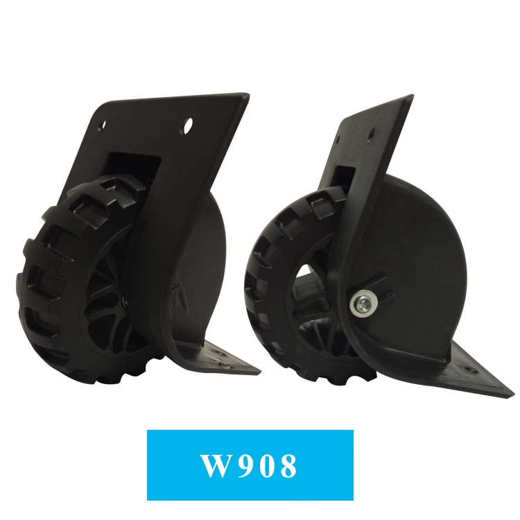 Tianyu Lower Price Durable Luggage Accessories Casters Plastic Corner Wheels Replacement For Luggage Suitcase Trolley