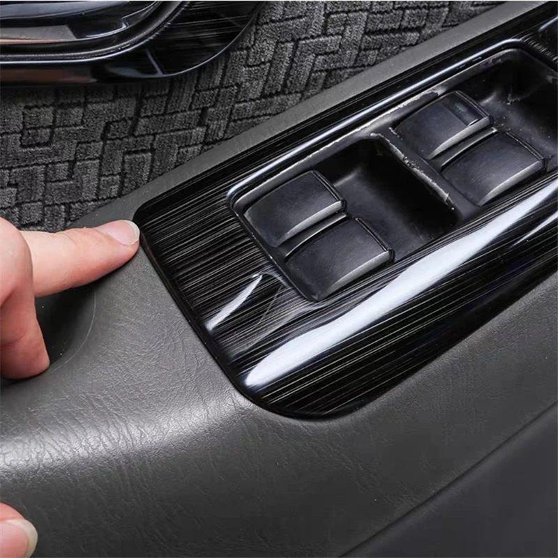 Внутреннее украшение из нержавеющей стали для Toyota Land Cruiser Prado 120 2003 2004 2005 2006 2007 2008 2009 аксессуары