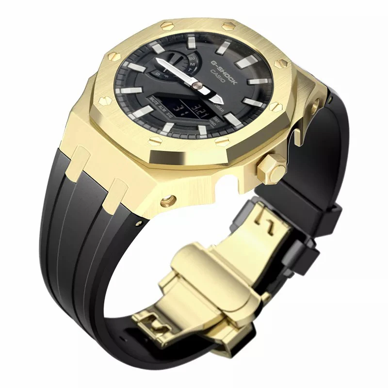 Wholesale Custom Metal Ga2100 Watch Stainless Steel Mod Case Band For Casio Watches G Shock