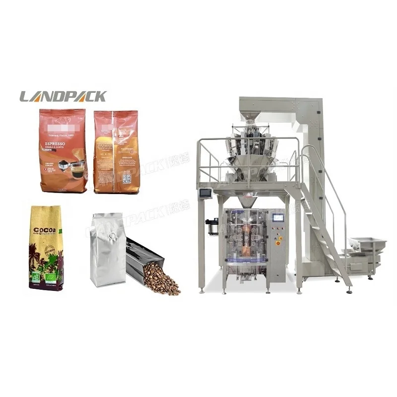 Landpack LD-520A автоматическая сахар кофе в зернах табачная упаковка упаковочная машина