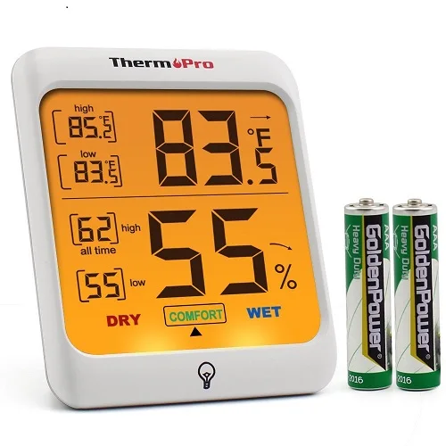  Thermopro TP53 цифровой Комнатный термометр гигрометр лучшая Метеостанция для