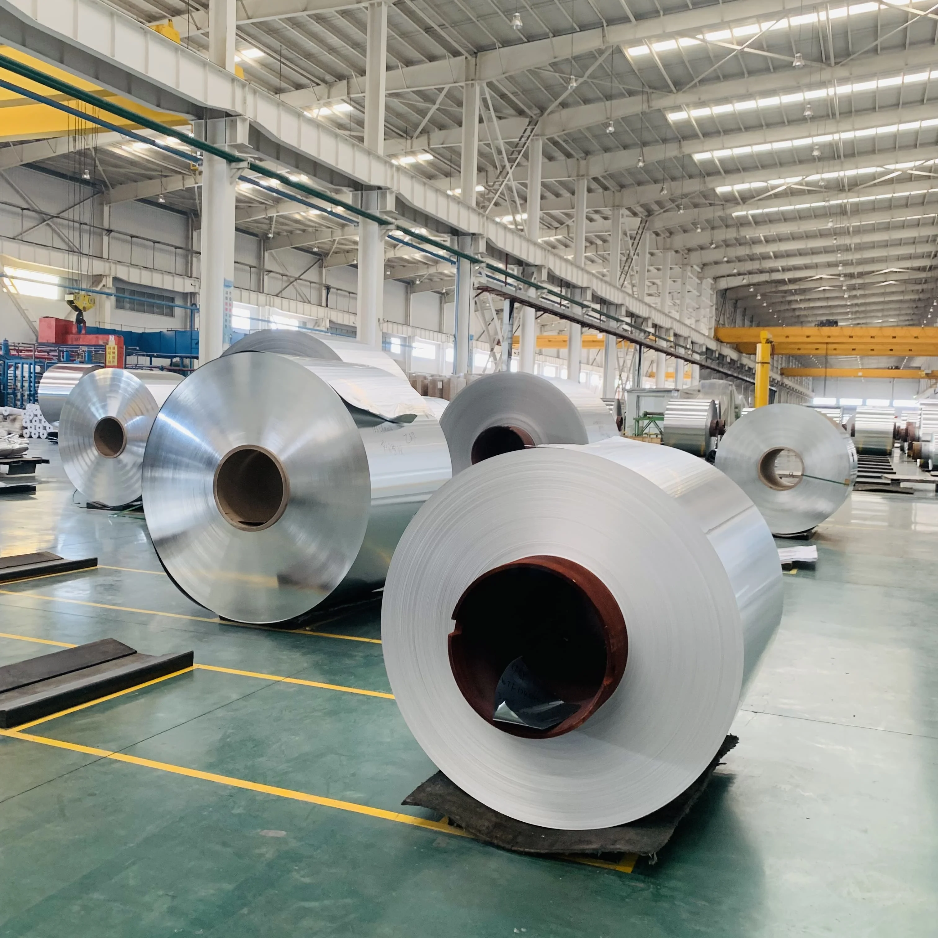 Aluminum Foil Manufacturer 8011 8021 8079 Alloy Aluminium Foil Rolling Mill Aluminum Foil Jumbo Roll