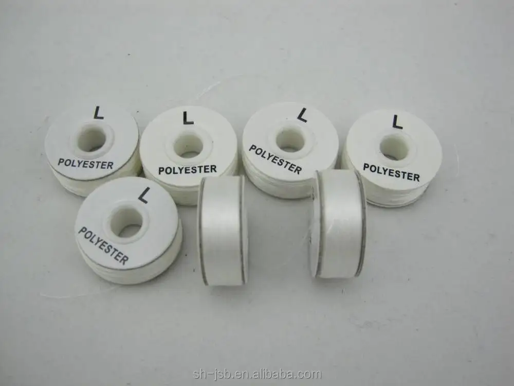 Bobbin thread 70D/2 polyester bobbin thread  size L