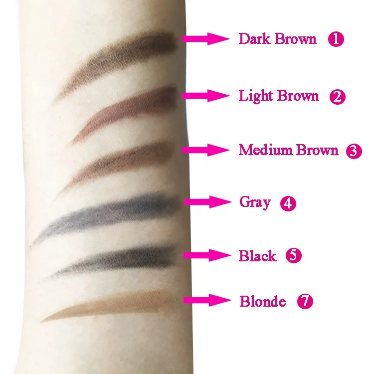 shade for eyebrow pencil