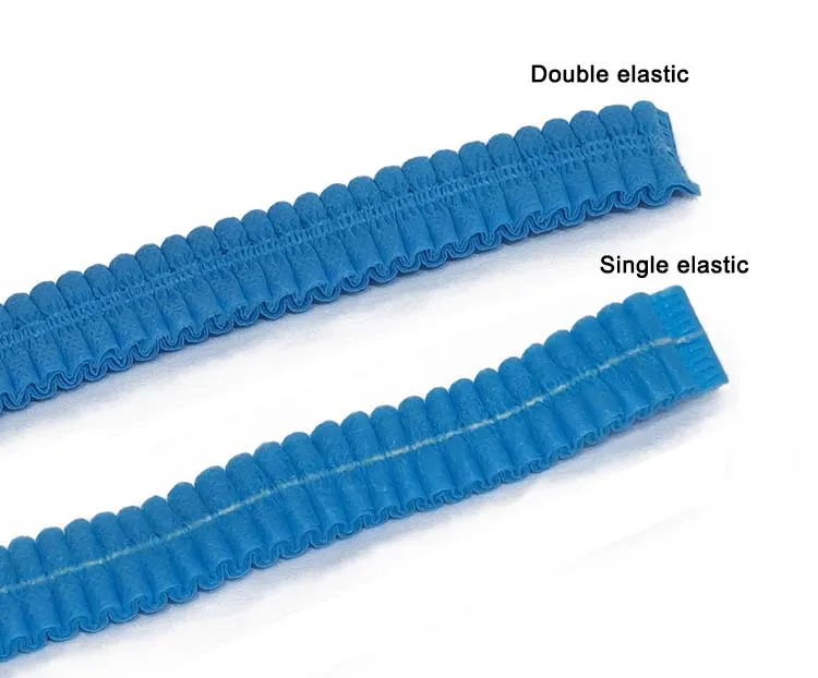 Mob Clip head cover hygiene safety non woven PP 10 gsm food process hospital use GREEN PPE personal protection equipment