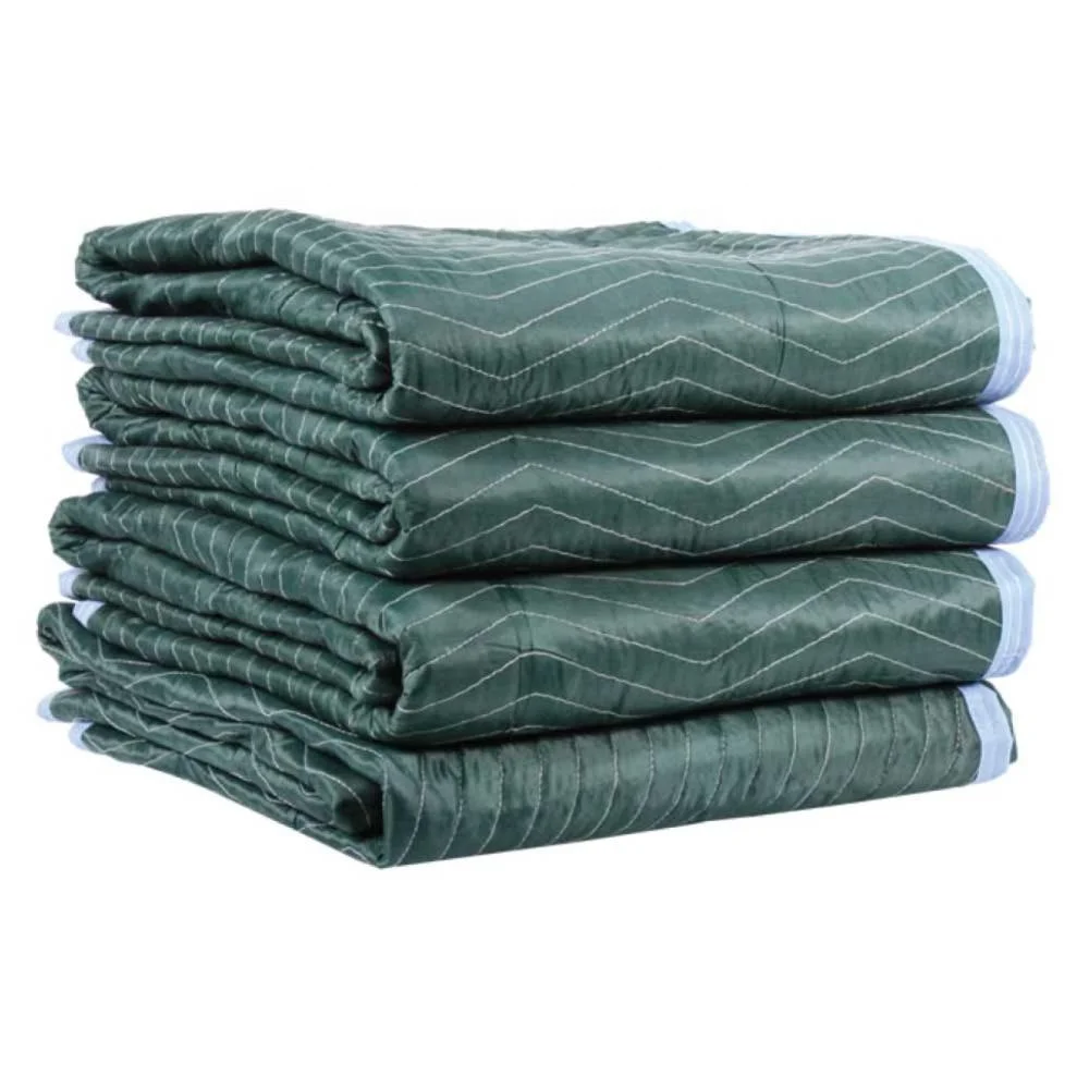 Moving Blanket 72 x 80 Inch Non-Woven Pad Furniture 100% non-woven cloth and recycled cotton pad