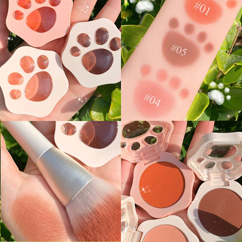 Akiaco Professional OEM Factory Of High Quality Beauty Makeup Custom Cosmetics Cream Blush Private Label Blush Palette