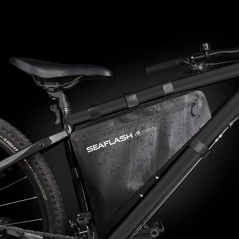OEM/ODM Bicycle Bags 500D Pvc Rear Bike Pannier Saddle Bike Waterproof Pannier Travel Outdoor Cycling Bicycle Bags & Boxes