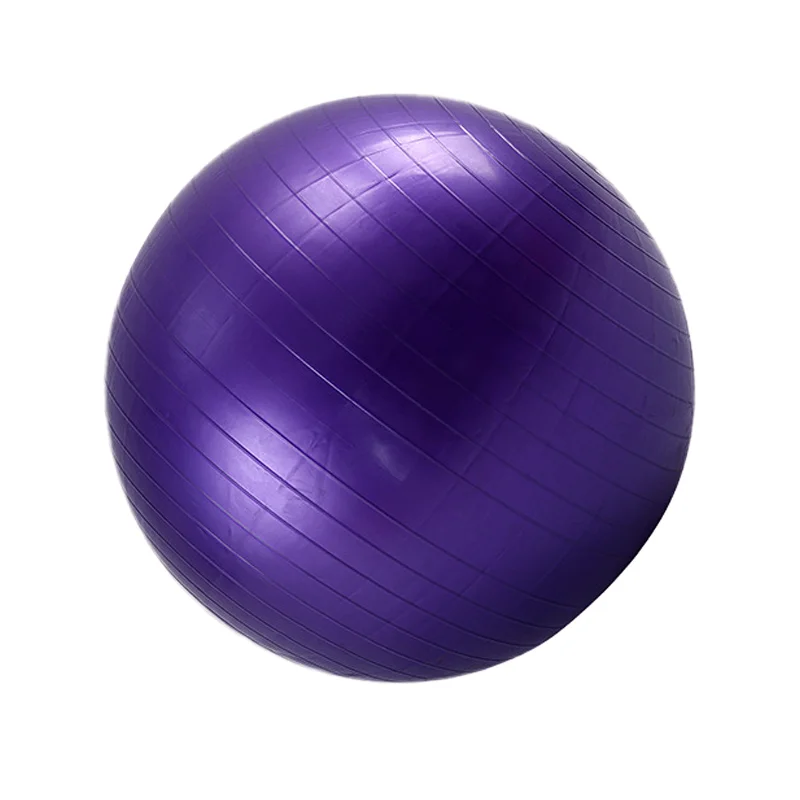 55cm Anti-Slip PVC Pilates Yoga Ball with Straw Improves Balance Exercise Product Type