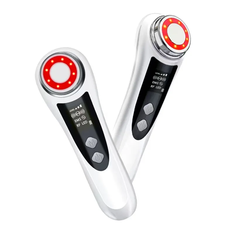 Manufacturers cheap wholesale household portable mini ems lift anti-wrinkle rf beauty device face cleaning massage device