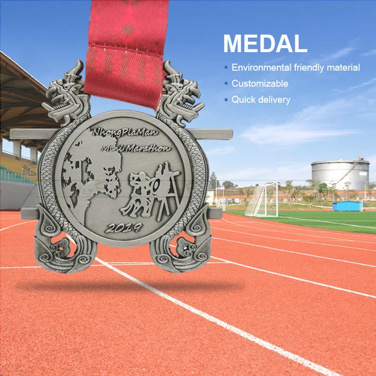 
Zinc Alloy Soccer Basketball Hockey Badminton Football Gold Medal Custom Medallion 