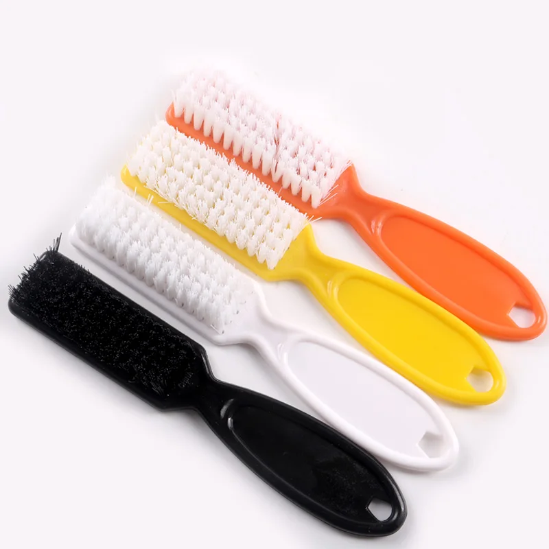 TSZS Newest Top Quality Custom Nail Use Brush Nail Clean Brush Manicure Pedicure Plastic Long Handle Brush