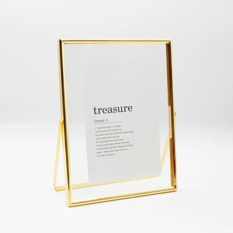 JUNLIN Wholesale Hot Sale Metal Picture Frame Photo Stands