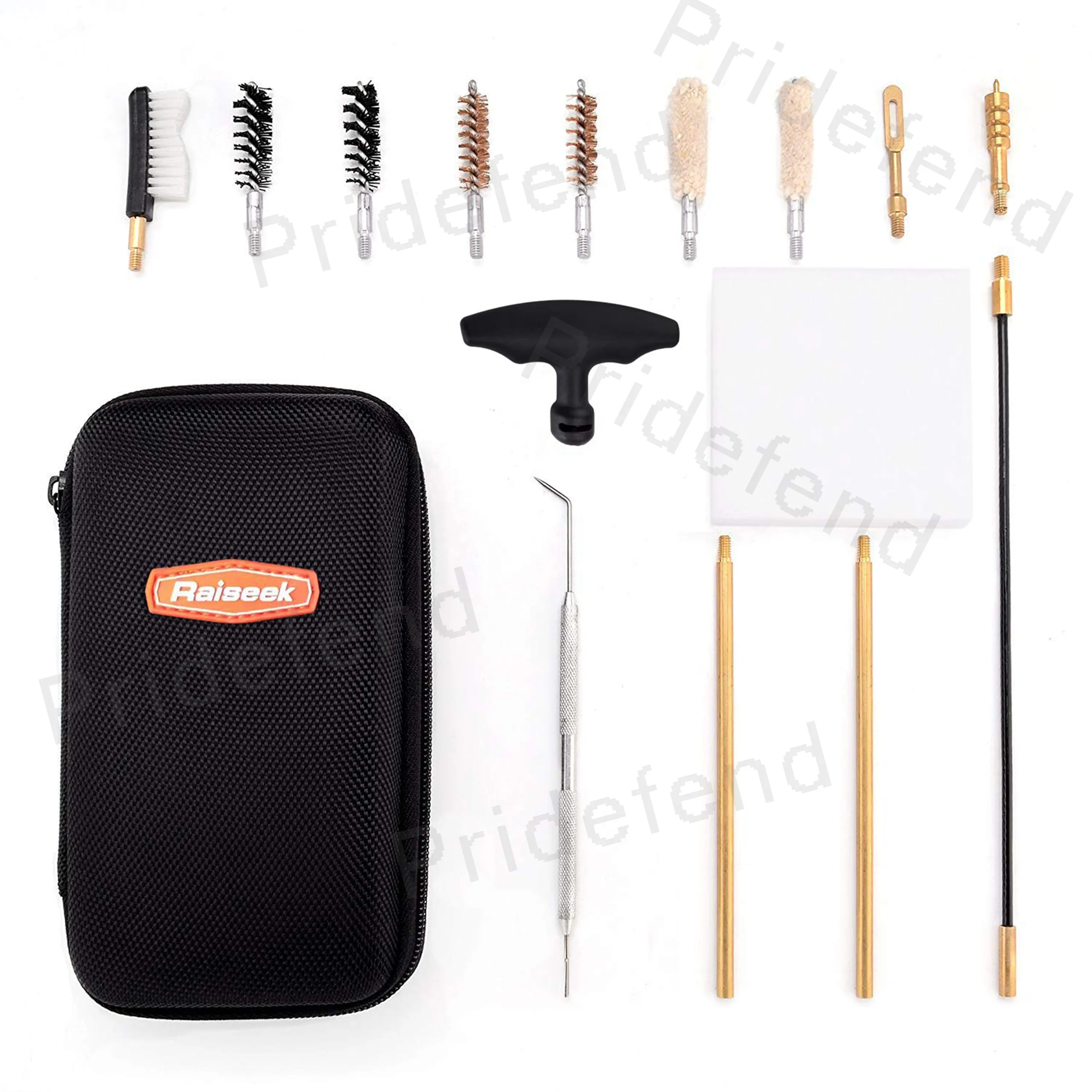 .357 Caliber 9mm Bore Brush and Jag Cleaning Kit