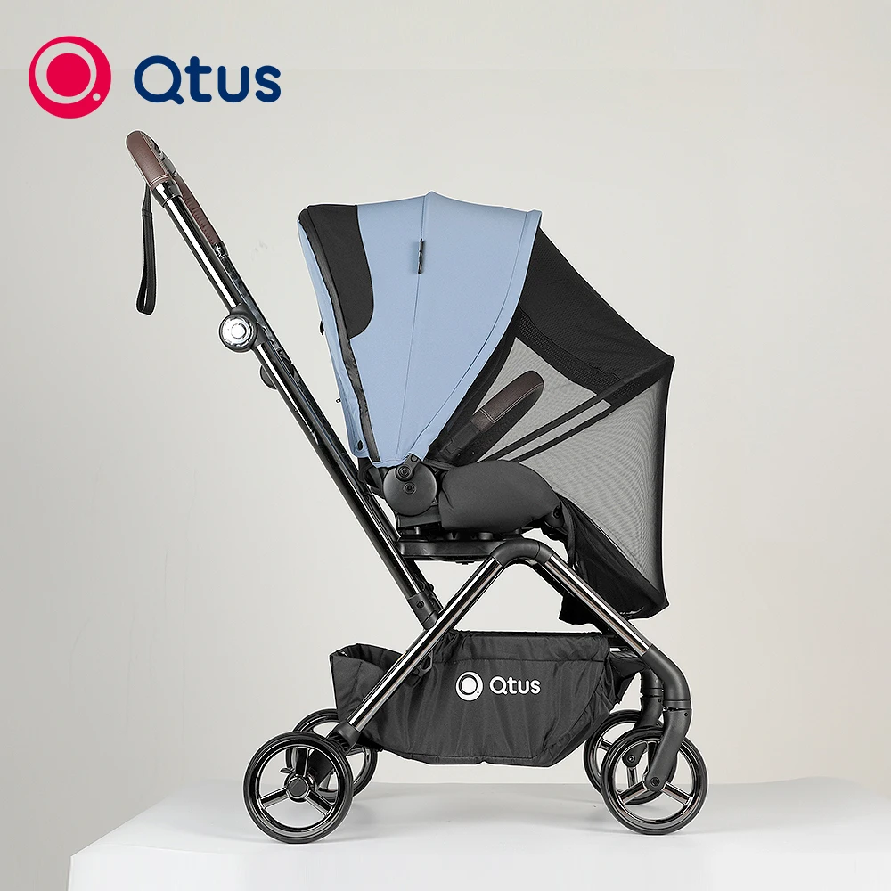 QTUS Owl 360 Rotation Pushchair Luxury Style Baby Pram All Terrain Premium Kinderwagen European Market EN1888 Approved Folding