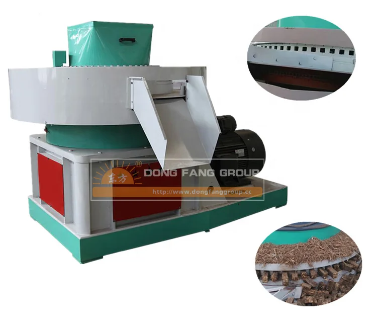 sawdust maize stalk rice husk briquette press extruding machine