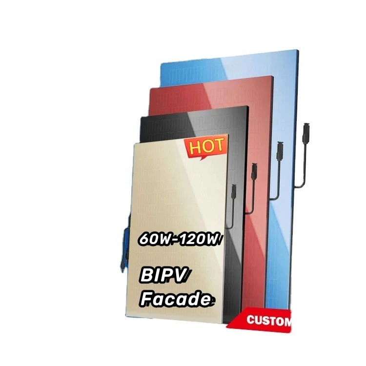 Yonz 2024 best selling solar module solar panels bificial double glass solar colourful solar panel for BIPV