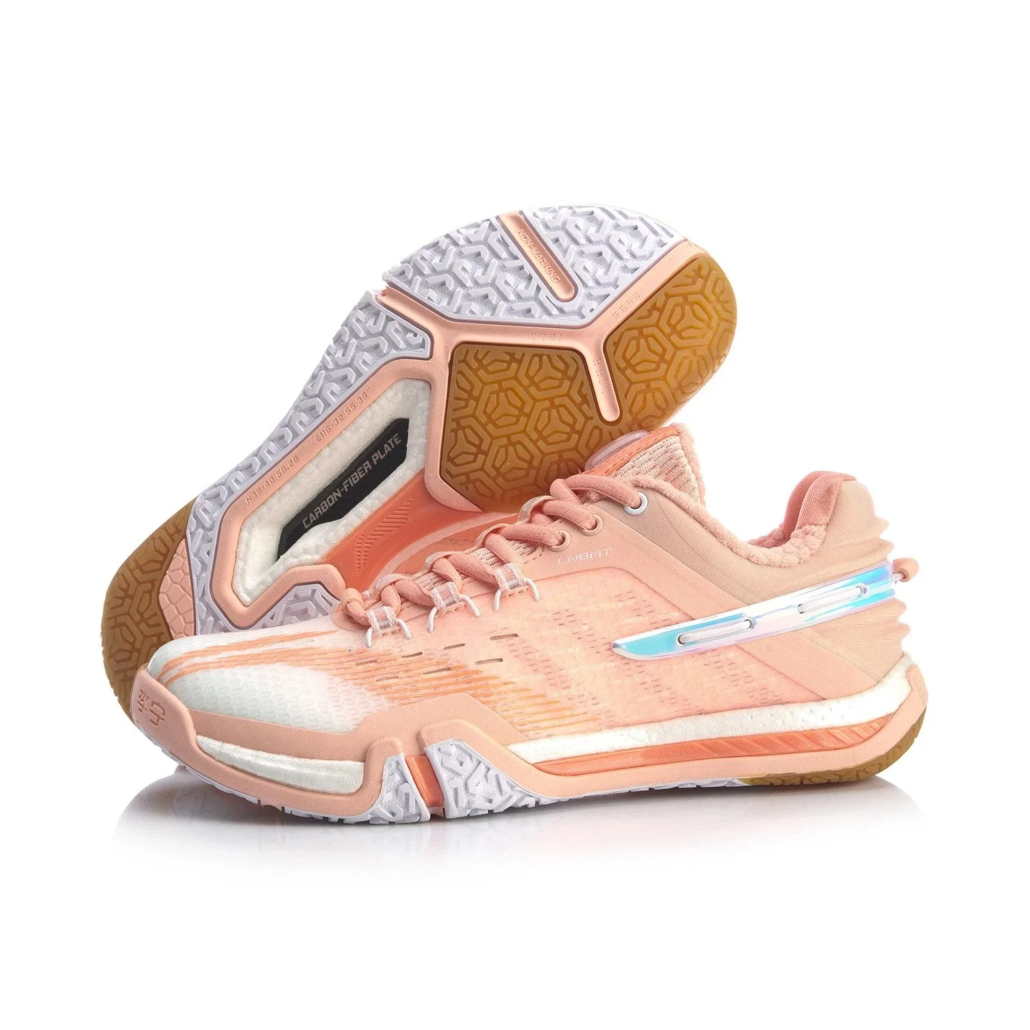 Li Ning Women Badminton Shoes Professional Sport Shoes Anti-Slip Sneakers Lining Badminton Shoes AYAQ008