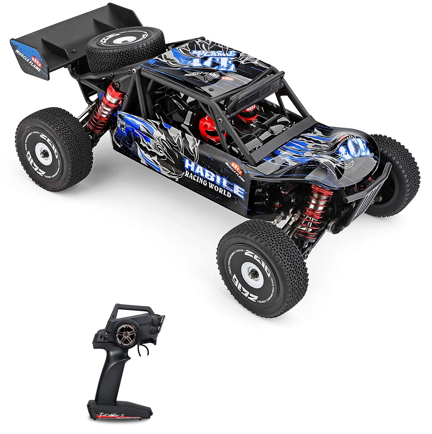 New Arrival WL RC Car All-Metal Chassis Design 1:12 Electric 55 Km/h 4x4 High Speed Racing RC Climbing Car Desert Buggy Truck