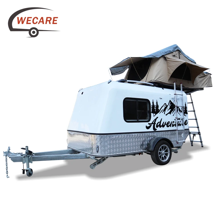 Wecare camper travel trailer motor home mini caravan with VIN