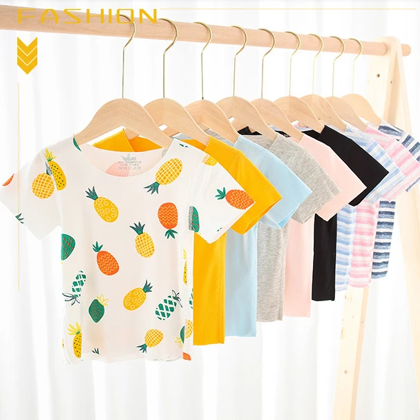 
 Лидер продаж 2021, футболка для девочек, мягкая удобная простая детская одежда с принтом в полоску, футболка с коротким рукавом для мальчиков  