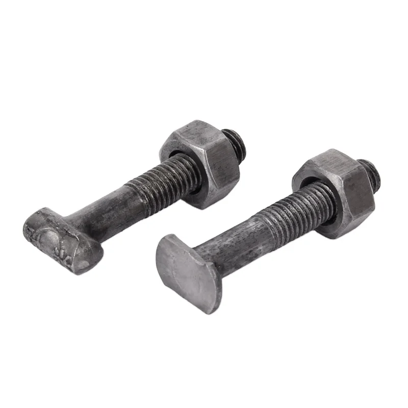 Manufacturers Supply T-Bolts Fastener Bolts Construction Accessories Screws 12*70 Steel Plastic Material M3 M4 GB DIN 10mm