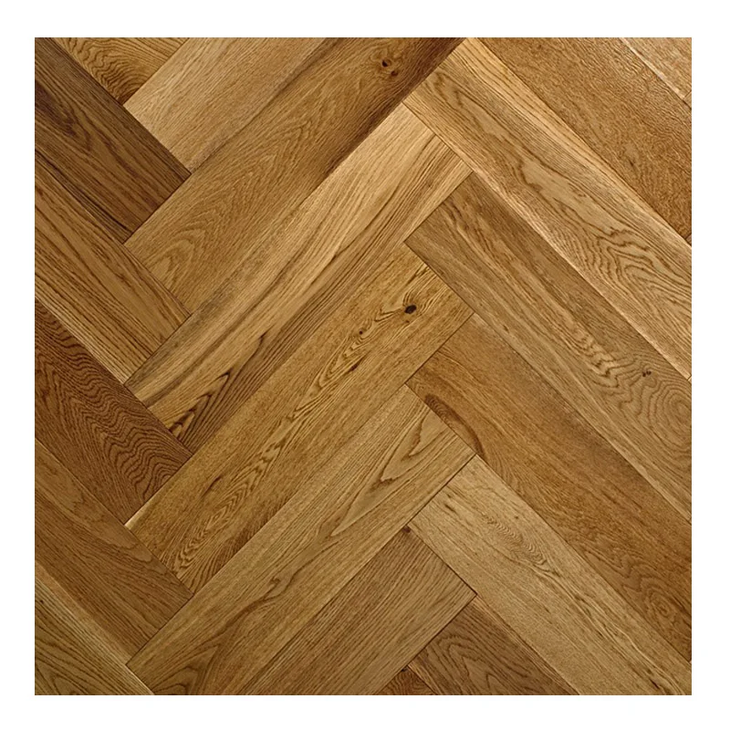 Modern Brushed Chevron Parquet Oak Floor Hardwood Commercial Home Decor Wood Flooring