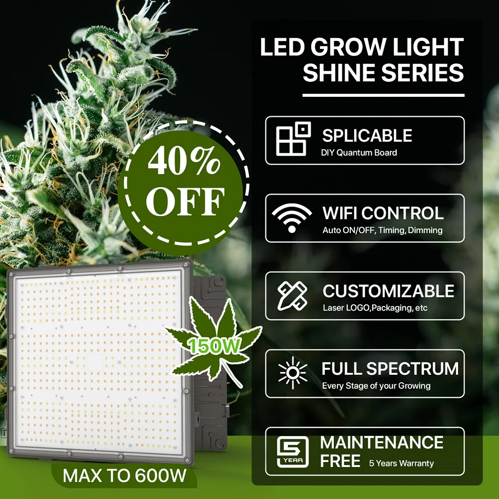 Free Shipping US Stock Waterproof Greenhouse Full Spectrum Led Grow Light bar Plants Vertical Farming Fast Shipping 150W 200W