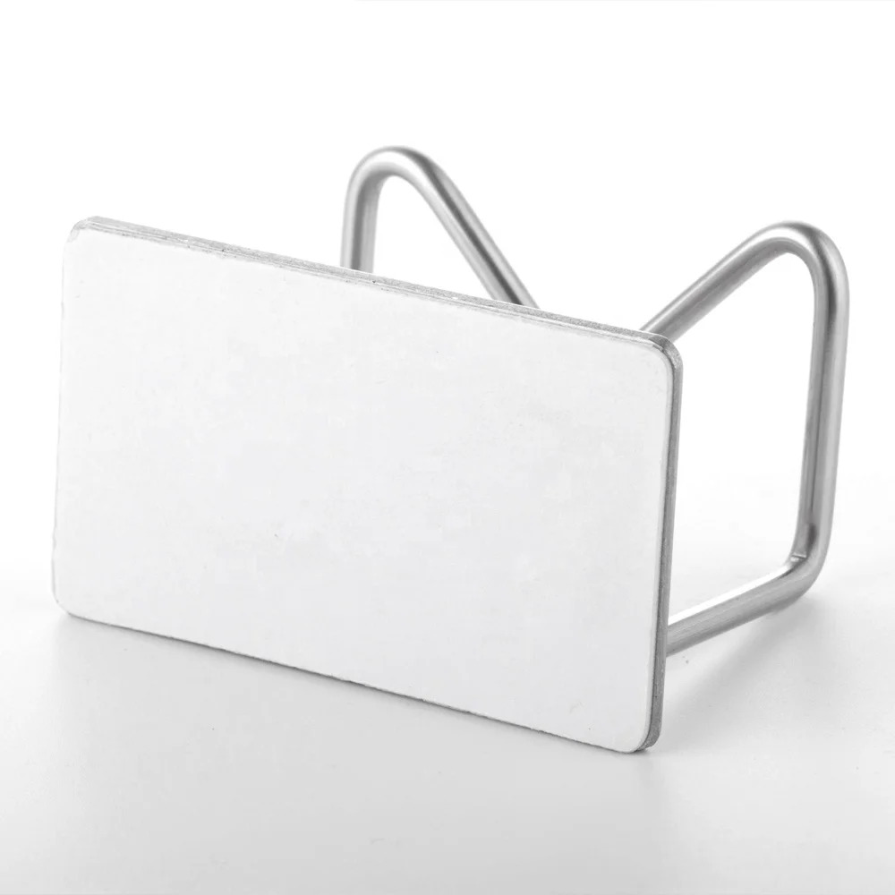 Настенный держатель для губки, сушилка из нержавеющей стали для мыла и посуды