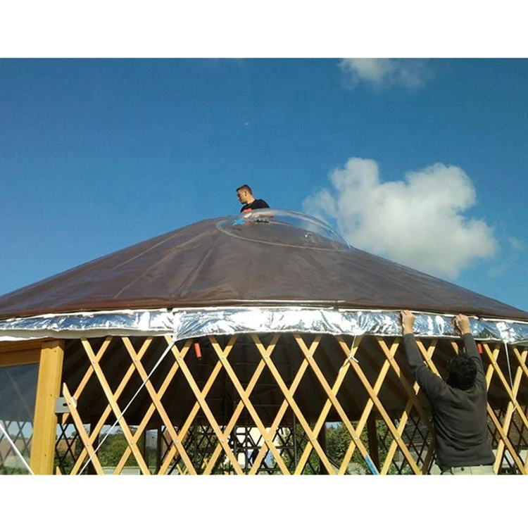 mongolian yurta glamping dome luxury yurt house with bathroom