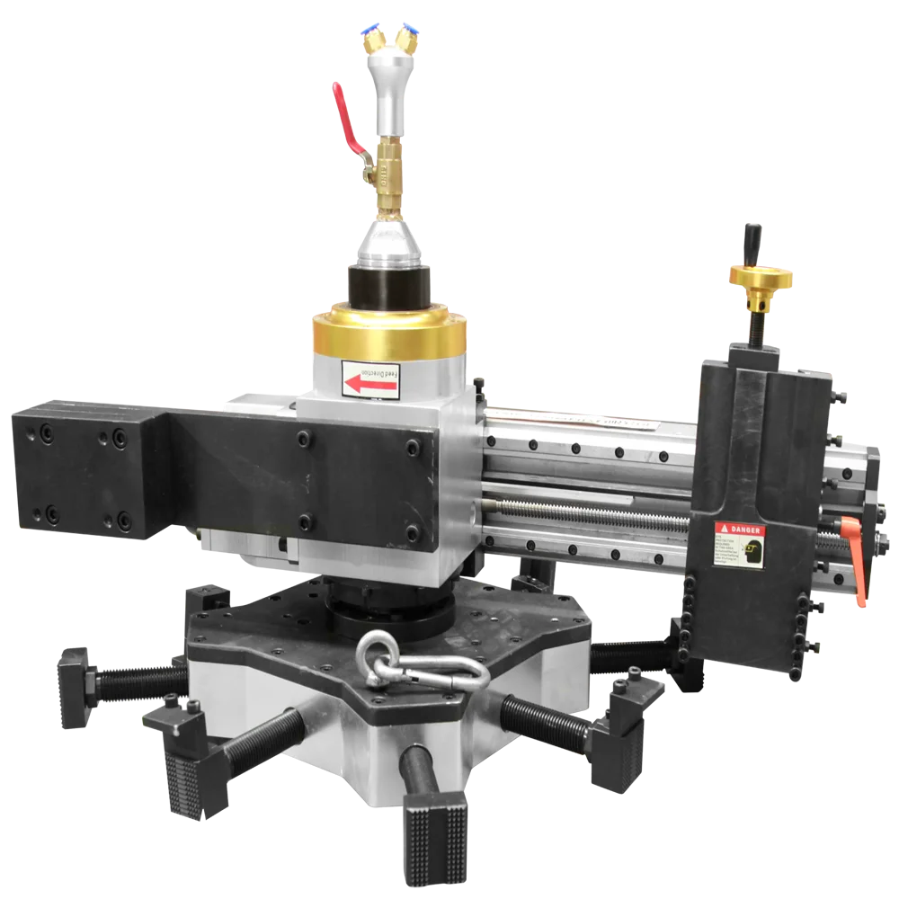 Portable High Efficiency Internal Pneumatic Flange Facing Machine