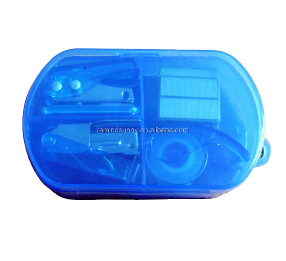 Portable Mini Travel Stationery Office Kit 4 in 1 Set
