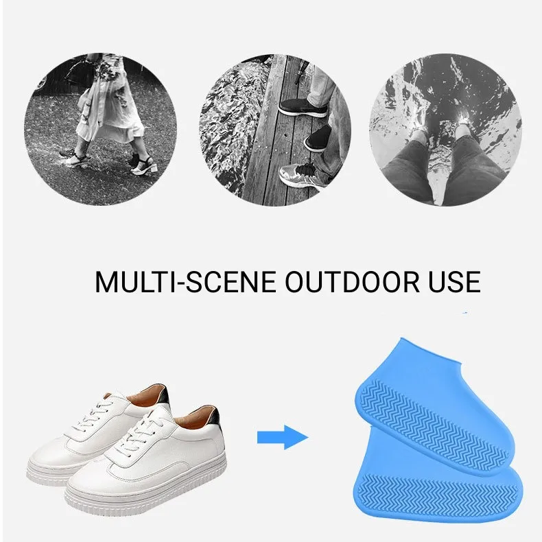 Top Selling Unisex Reusable Silicone Shoe Protectors Best Quality Waterproof Anti-Slip Covers Winter Rain Resistant Rain Boots