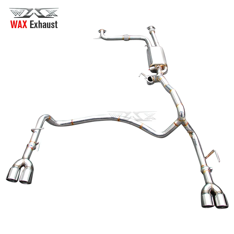 Performance Exhaust Catback for Nissan Patrol 2010-2021 Stainless Steel Exhaust Pipes Automobile Catback Valve Control