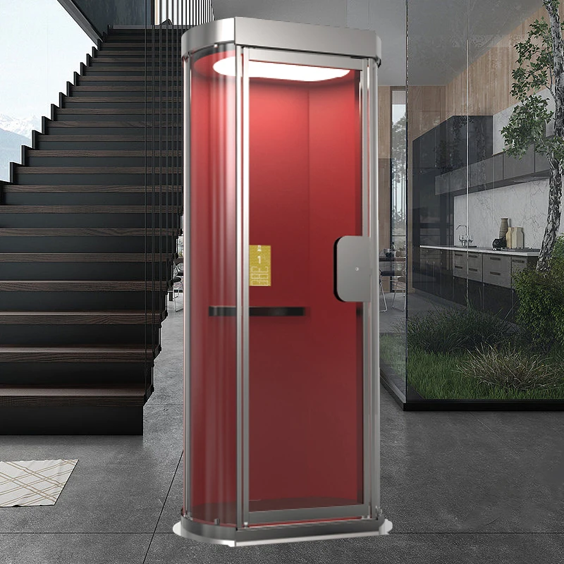 Wemet hydraulic1/2/3 floors passenger lift shaftless lift pitless lift personal elevator for home house