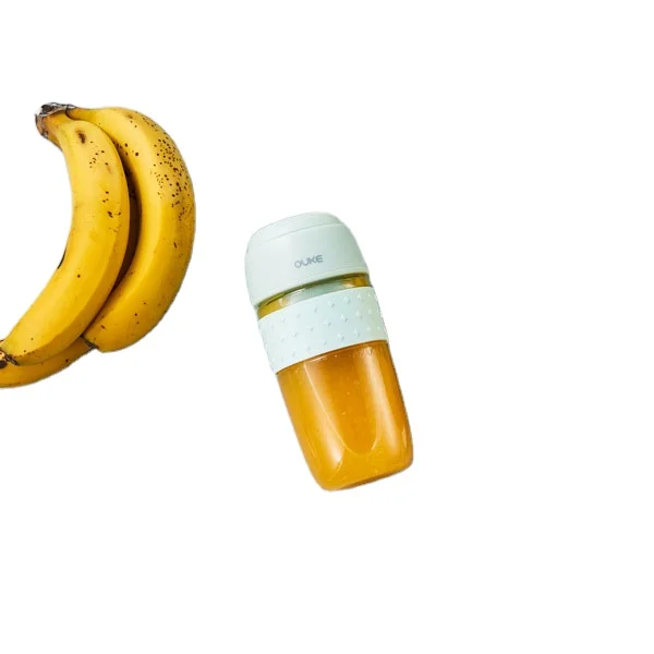 2022 Electric Small Orange Fruit Smoothie Food Juicer Blender Cup Personal Wireless Rechargeable Usb Mini Hand Portable Blender