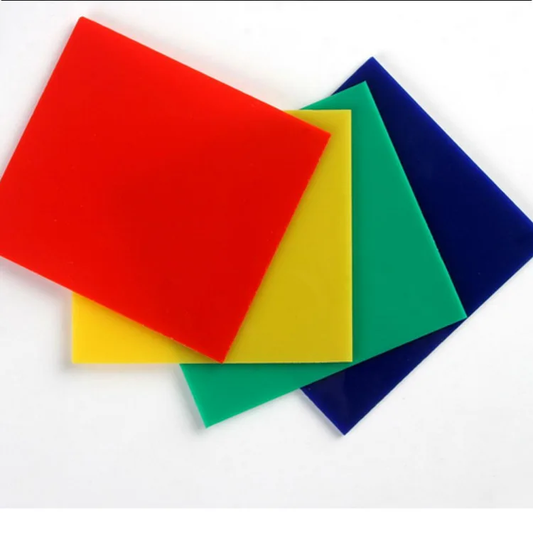 Cast acrylic sheet production wholesale customizable color acrylic sheet