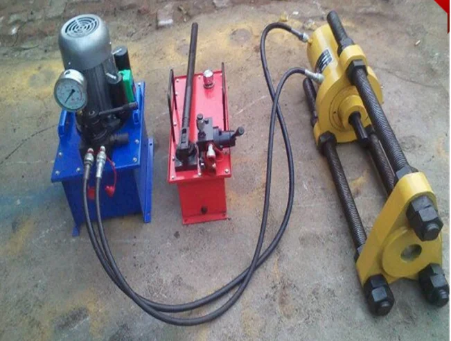 100/150/200 Ton Portable Hydraulic Electric/Manual Track Pin Press Machine