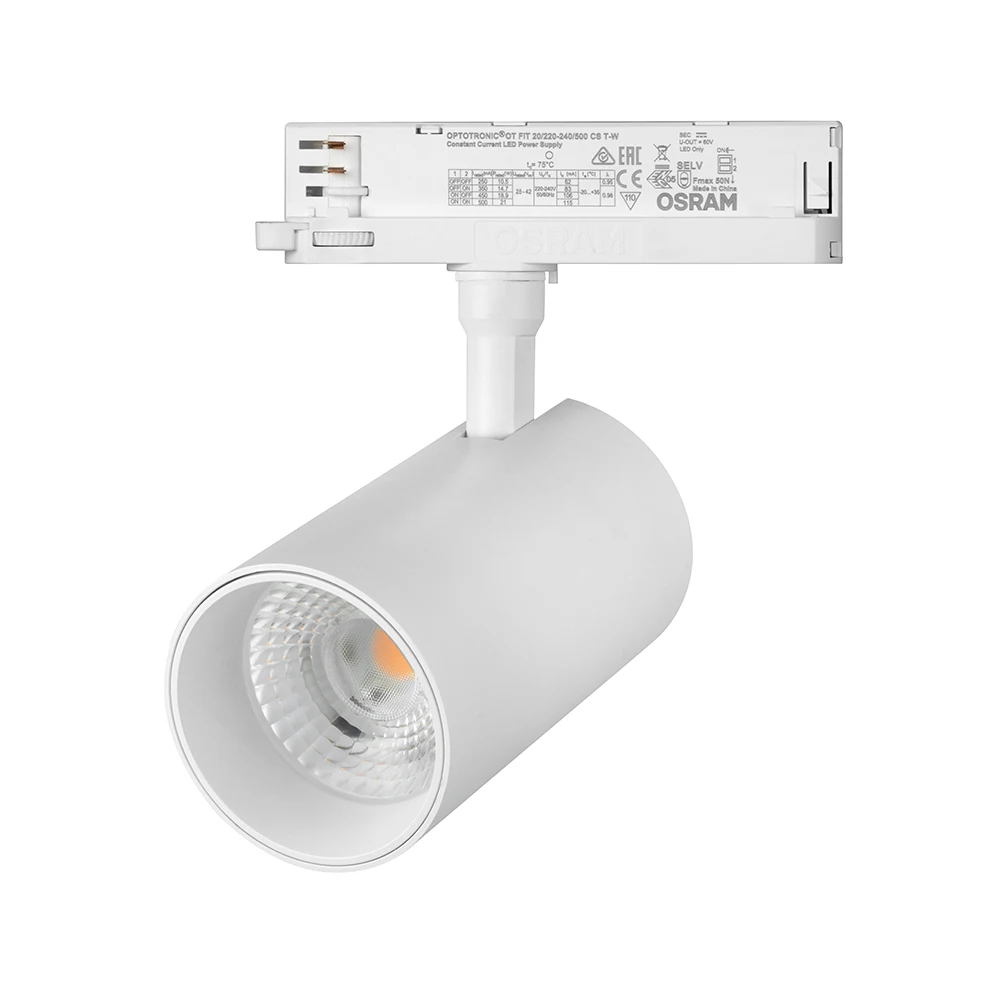smart COB led track light dimmable 360 degree adjustable