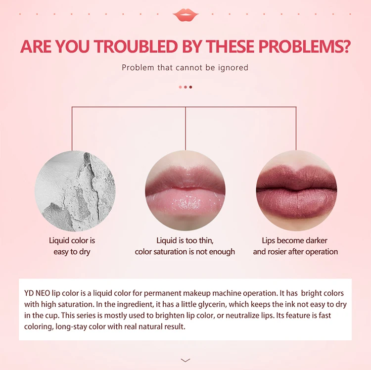 Wenshen YD Germany 100% original grade tattoo ink supplies microblading microshading pigment for microblading