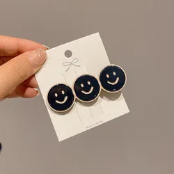 Оптовая продажа 2023 горячий дизайн ацетатные белые черные улыбающиеся сердца для девочек челки украшение утка бис зажим