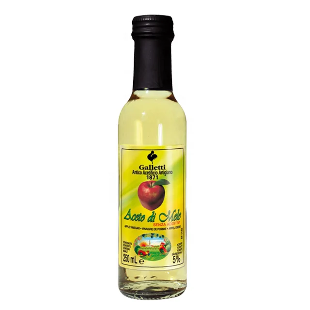 High Quality Apple Cider Vinegar Made In Italy Acidity 5%