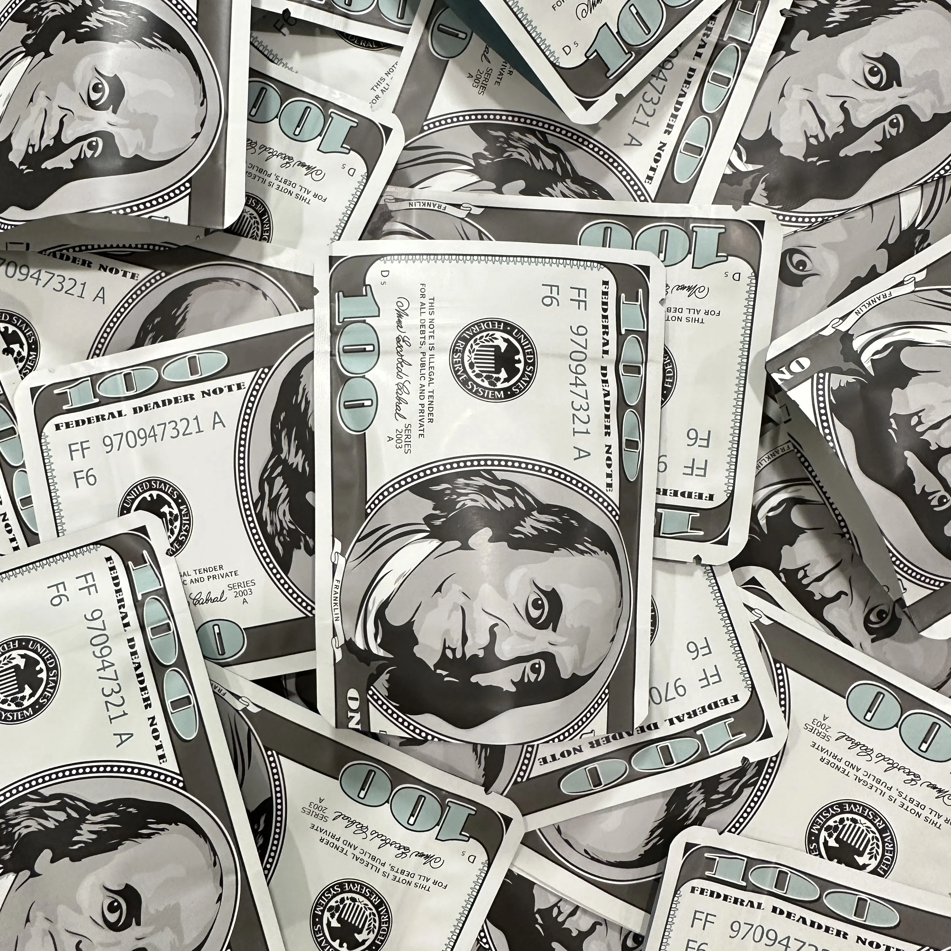 100 шт. 1 комплект, пакет из майларовой упаковки, 3,5 г