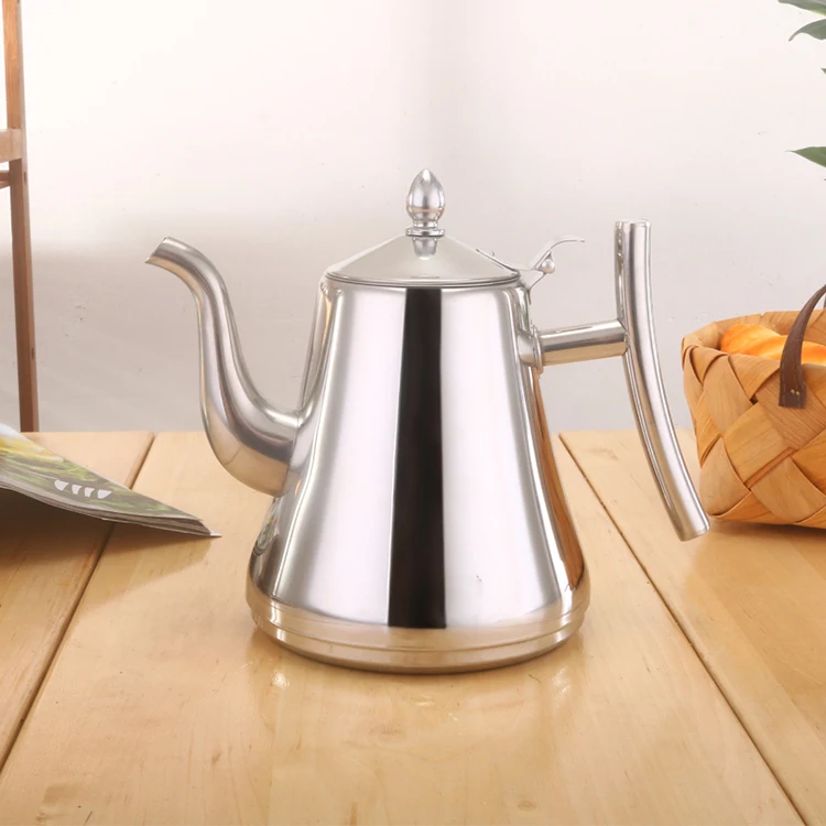
Stainless Steel Teapot Infuser Strainer Water Jug Tea Pot Kettle 